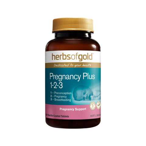 Pregnancy Plus 1-2-3 60t - Herbs of Gold