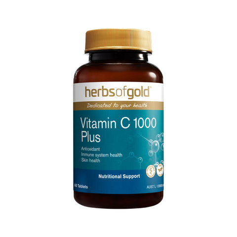 Vitamin C 1000 Plus 60t - Herbs of Gold