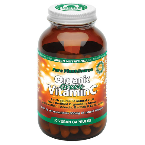 Organic Green Vitamin C 60vc - Microrganics