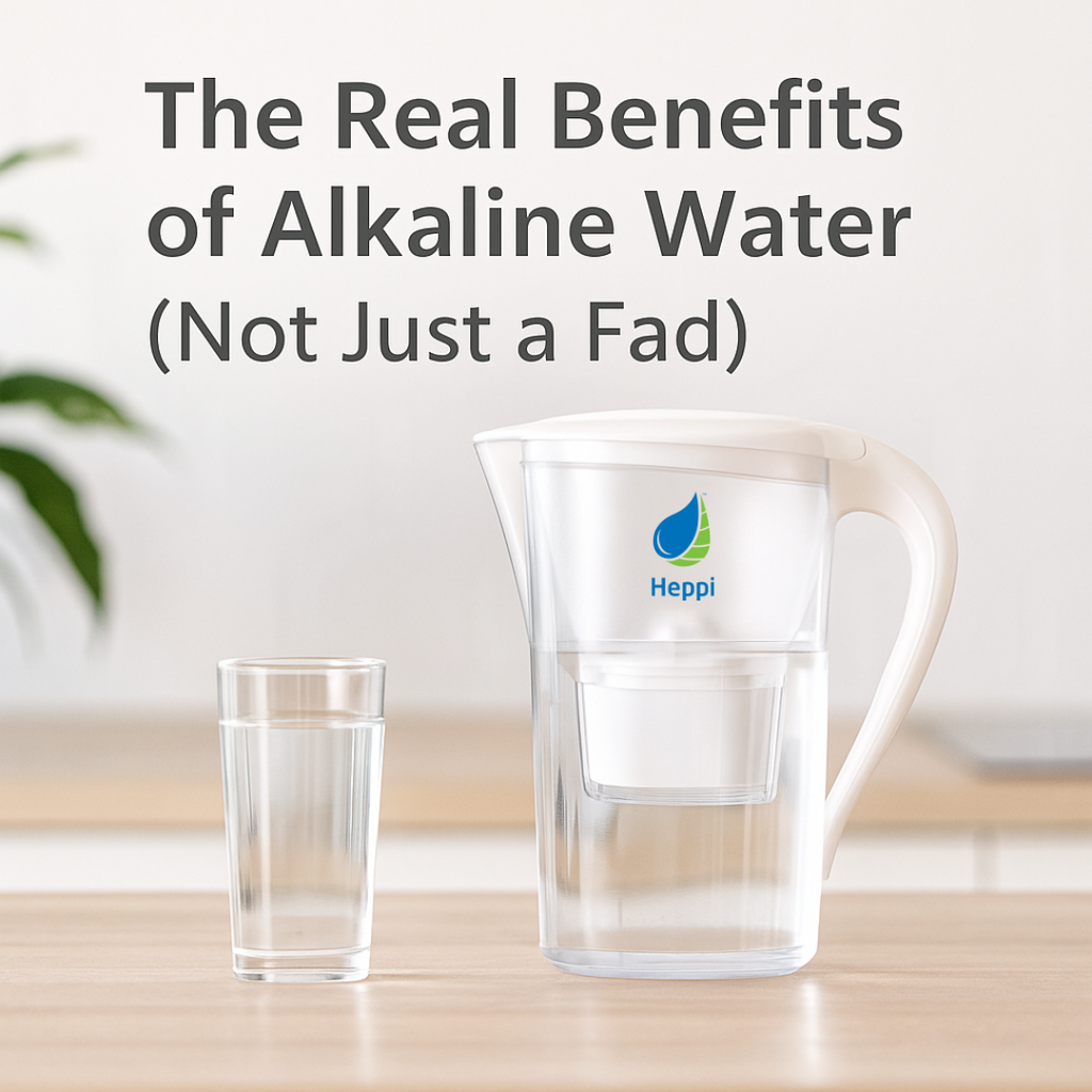 💧 The Real Benefits of Alkaline Water (Not Just a Fad)