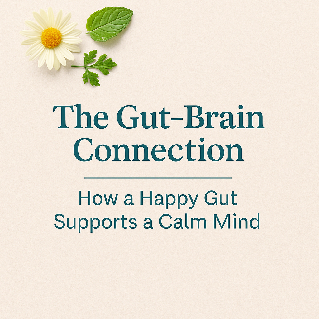 🌼 The Gut-Brain Connection: How a Happy Gut Supports a Calm Mind