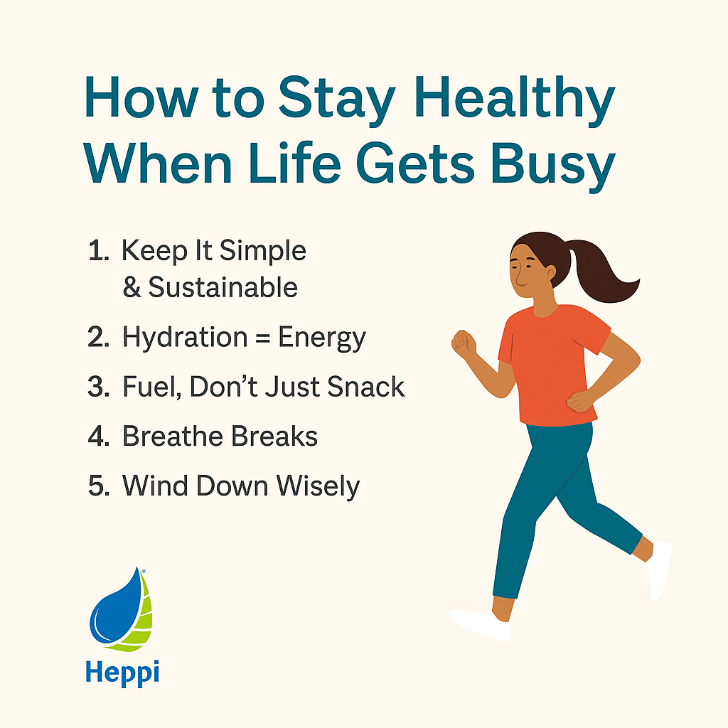 💪 “How to Stay Healthy When Life Gets Busy”