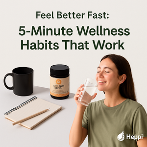 🧘‍♀️ “Feel Better Fast: 5-Minute Wellness Habits That Work”