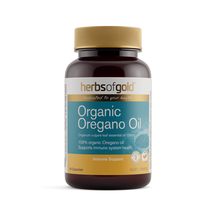 Organic Oregano Oil 60c - Herbs of Gold