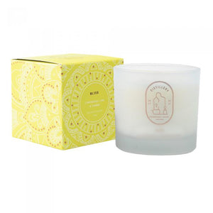 Bliss - Lemongrass Lime & Ginger Soy Candle 190gr - Distillery