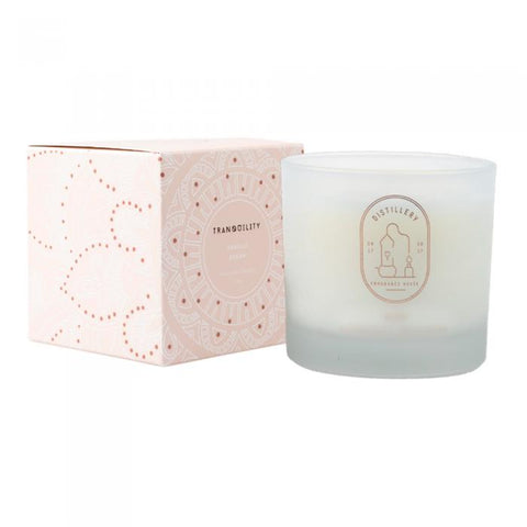 Tranquility - Vanilla Dream Soy Candle 190gr - Distillery