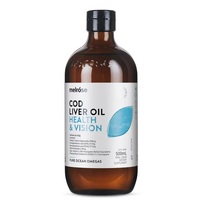Cod Liver Oil 500ml - Melrose