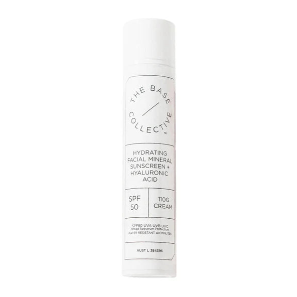 Mineral Sunscreen SPF 50 110 gr Glow - The Base Collective