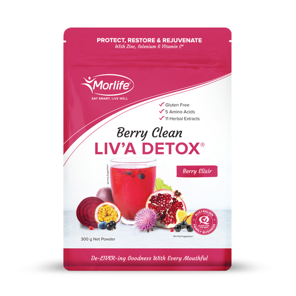 Berry Clean Liv'a Detox - Berry Elixir - 300 gr - Morlife